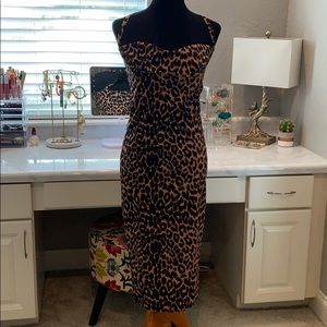 Leopard Midi Dress